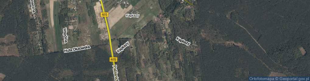 Zdjęcie satelitarne Kapkazy ul.